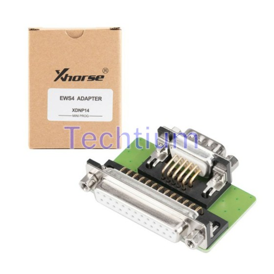 Xhorse XDNP14 DB15-DB25 EWS4 Solder-Free Adapter for BMW Work with MINI Prog/Key Tool Plus and VVDI Prog